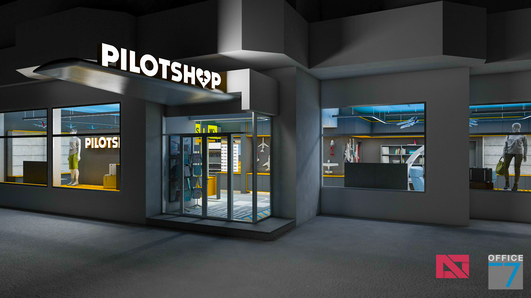 PilotShop – office 7 design studio